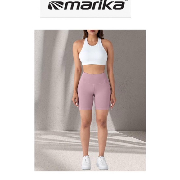 Marika Women's Lilac Bike Shorts M - Picture 1 of 11